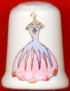 VESTIDO, PINTADO POR ROSA SPOLLI, DE ARGENTINA