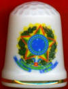 ESCUDO DE BRASIL, CAPITAL BRASILIA (AMRICA DEL SUR)