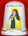 SANTA TERESA DE JESS, 1515-1582 (TERESA DE AHUMADA) EN LA IGLESIA DE LA ASUNCIN DE ALBA DE TORMES, DONDE MURI, SE CONSERVAN LAS RELIQUIAS DE SU CORAZN Y SU BRAZO INCORRUPTOS