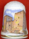 CASTILLO-ALC�ZAR  DE LOS FERN�NDEZ DE VELASCO, MEDINA DE POMAR (BURGOS) 1370, CONOCIDO COMO "LAS TORRES" - ALBERGA EL MUSEO HIST�RICO DE LA MERINDADES