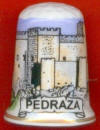 CASTILLO DE PEDRAZA (SEGOVIA) S.S.XIV-XVI - PERTENECI� A LAS FAMILIAS HERRERA Y FERN�NDEZ DE VELASCO, DUQUES DE FERIAS Y CONDESTABLES DE CASTILLA