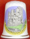 CASTILLO DE SCARBOROUGH (INGLATERRA) S.XII - FUE DESTRUIDO DURANTE LA PRIMERA GUERRA MUNDIAL EN 1914, POR LOS BOMBARDEOS ALEMANES