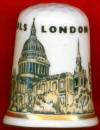 CATEDRAL ANGLICANA DE SAN PABLO, LONDRES (BARROCO 1675-1710) LA SEGUNDA M�S GRANDE DEL MUNDO - SU C�PULA RIVALIZA EN TAMA�O, CON LA DE SAN PEDRO EN EL VATICANO