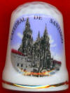 CATEDRAL-BAS�LICA DE SANTIAGO DE COMPOSTELA (ROM�NICO 1075-1211) EN EL S.XVIII SE CONSTRUY� LA FAMOSA FACHADA DEL OBRADOIRO - JUNTO CON EL CENTRO HIST�RICO DE LA CIUDAD , ES PATRIMONIO DE LA HUMANIDAD DESDE 1985 1