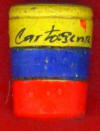 DEDAL DE MADERA CON LOS COLORES DE LA BANDERA DE COLOMBIA (ENVIADO POR BLANCA, DE PANAM)