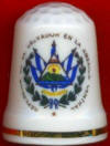 ESCUDO DE EL SALVADOR, CAPITAL SAN SALVADOR -  AMRICA CENTRAL