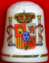 ESCUDO DE LOS REYES ALFONSO XII Y ALFONSO XIII (MARGA, DE BARCELONA)