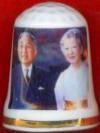 AKIHITO, EMPERADOR DE JAPN (23 -2- 1933) Y SU ESPOSA MICHIKO SHODA ( 24-10-1934)