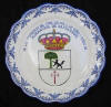 PLATO CON ESCUDO