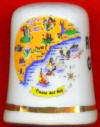 MAPA DE LA COSTA DEL SOL, M�LAGA