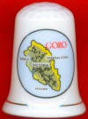 MAPA DE LA ISLA DE GOZO (MALTA)