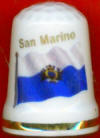 BANDERA DE LA REPBLICA DE SAN MARINO, CAPITAL SAN MARINO