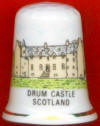 CASTILLO DE DRUM, S. XIII, EN LA CIUDAD DE DRUMOAK, ESCOCIA