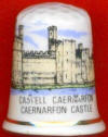 CASTILLO DE CAERNARFON (GALES) S.XIV - EN ESTE CASTILLO SE CORONA AL PRINCIPE DE GALES - ES PATRIMONIO DE LA HUMANIDAD DESDE 1986