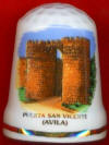 PUERTA DE SAN VICENTE DE LA MURALLAS DE �VILA - ES PATRIMONIO DE LA HUMANIDAD DESDE 1985