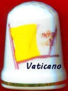 BANDERA DE LA CIUDAD DEL VATICANO - UN ESTADO INDEPENDIENTE DENTRO DE LA CIUDAD DE ROMA - LA SANTA SEDE ES PATRIMONIO DE LA HUMANIDAD DESDE 1980
