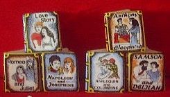 DEDALES ORIGINALES DE FORMA DE LIBRO, DE LA COLECCIÓN DE MI AMIGA MENTXU, DE BILBAO