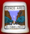 OBELISCO DE BUENOS AIRES, PIEZA ARQUITECTNICA Y CARASTERSTICA EN PLENO CENTRO DE LA CIUDAD, DE 67 M. DE ALTURA - FUE ERIGIDO EN 1936