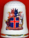 ESCUDO DE ISLANDIA, CAPITAL REYKJAVIK