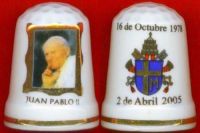 JUAN PABLO II - DEDAL CONMEMORATIVO DEL DA DE SU MUERTE